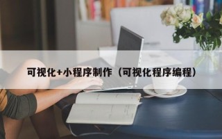 德宏可视化+小程序制作（可视化程序编程）